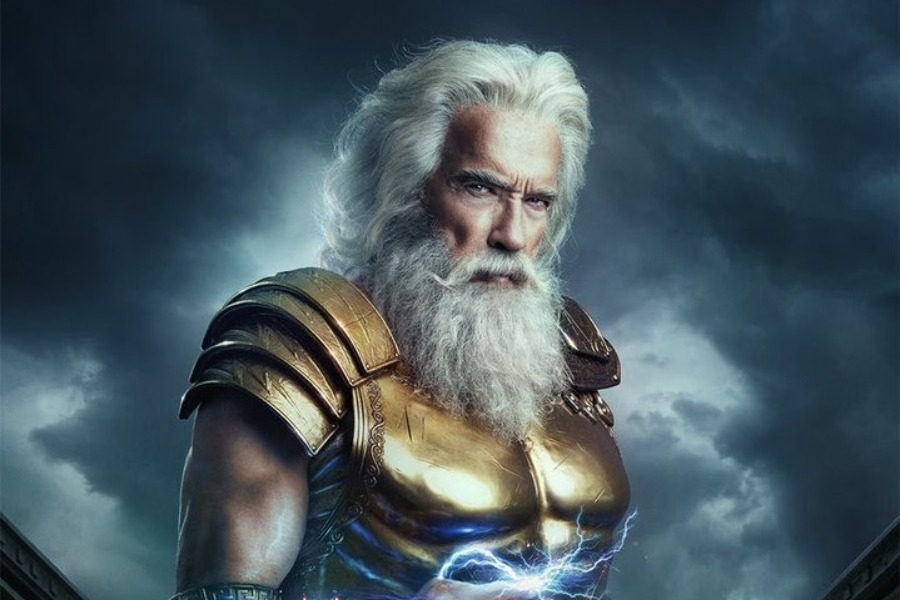 Ο Αρνολντ Σβαρτσενέγκερ μεταμορφώθηκε σε... Δία