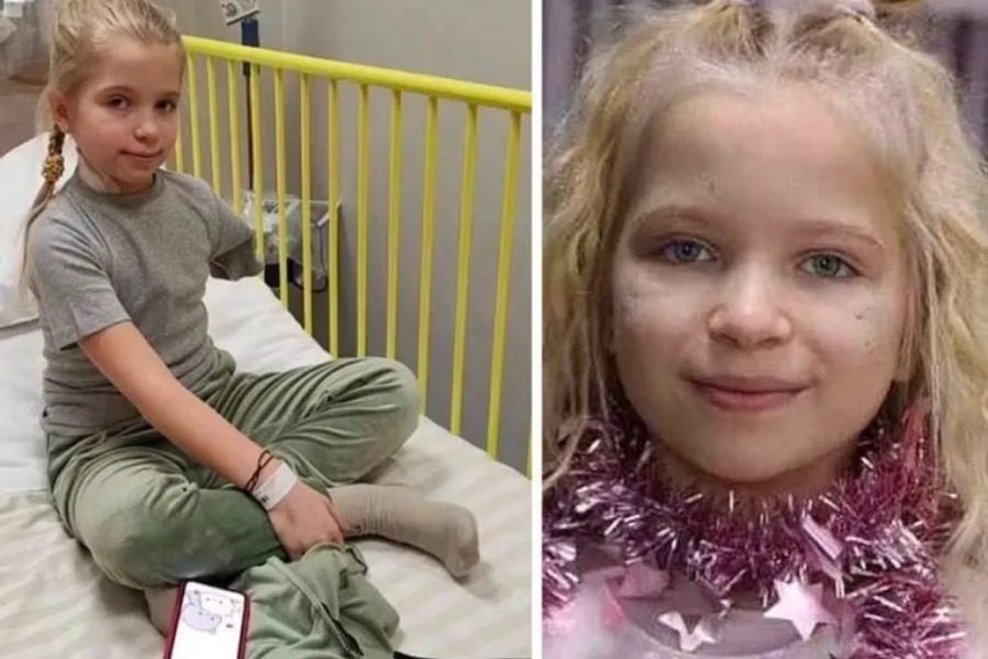 Κίεβο: 9χρονη έχασε το χέρι της ‑ «Θα ήθελα ένα ροζ τεχνητό άκρο με λουλούδια πάνω»
