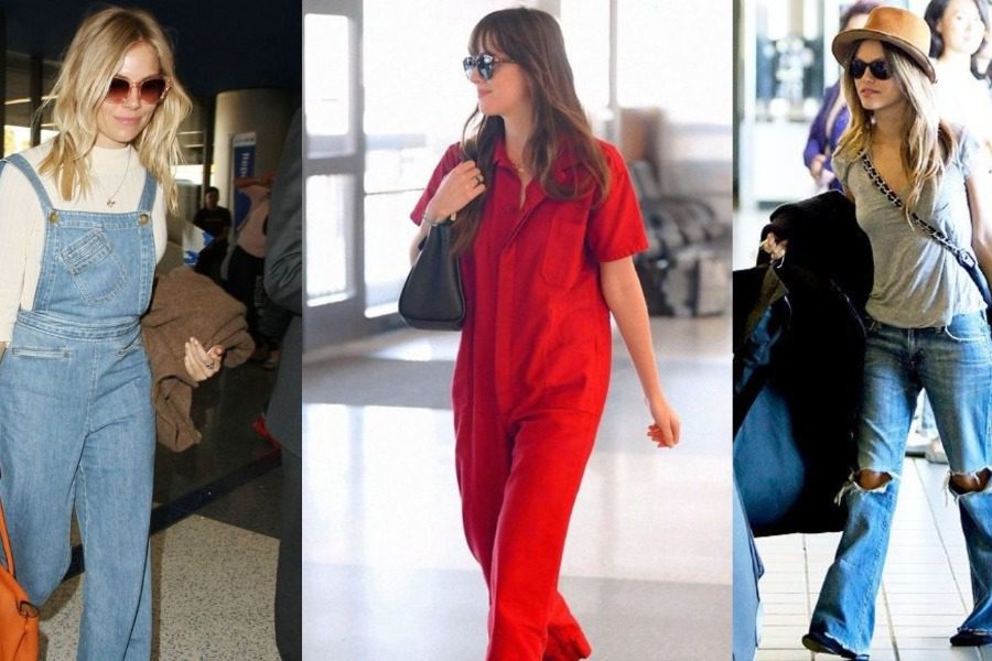 Τι φοράνε οι celebrities όταν ταξιδεύουν με αεροπλάνο