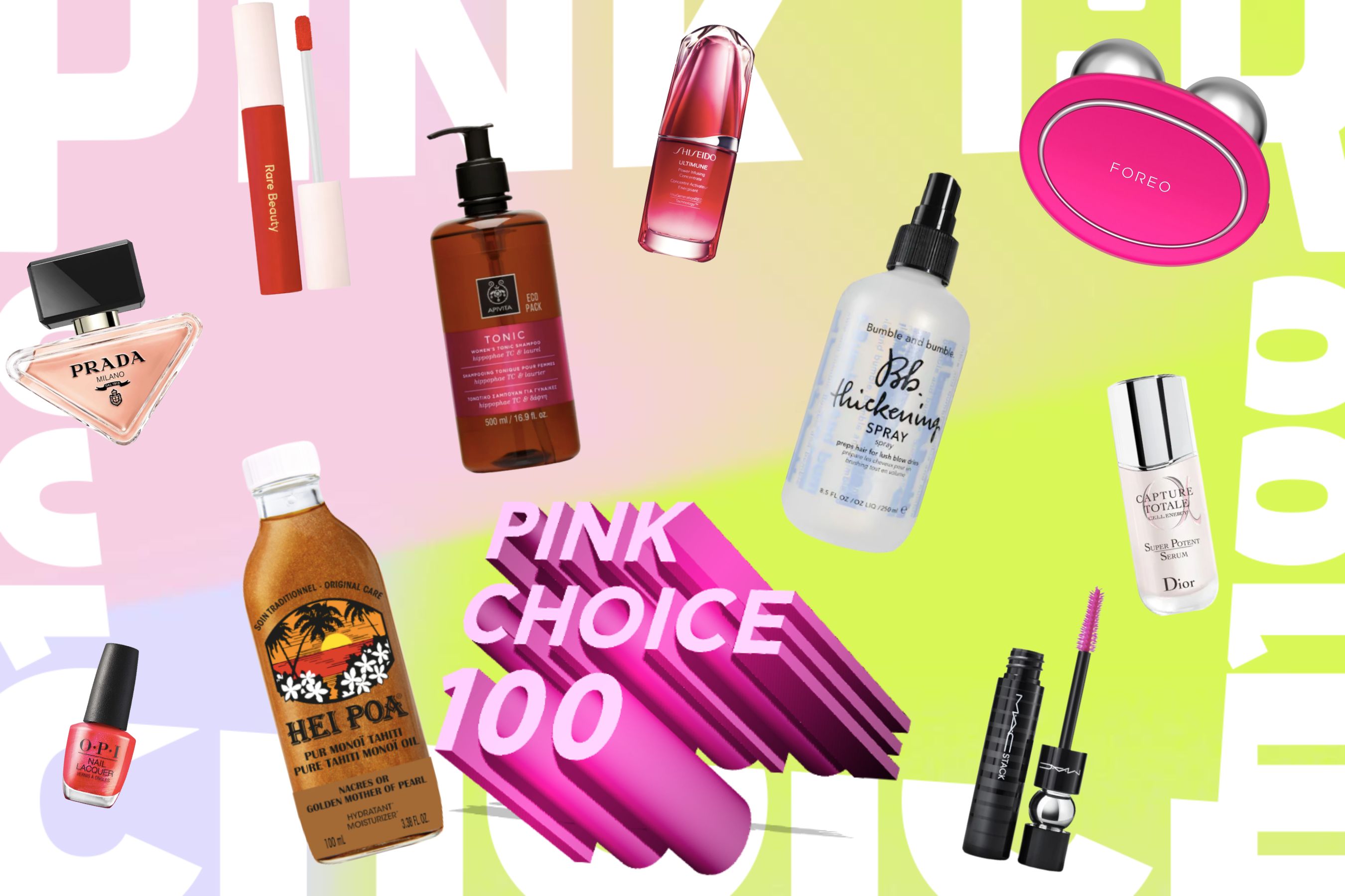 Pink Choice 100: Τα 100 καλύτερα προϊόντα για skincare, μαλλιά, σώμα και make up