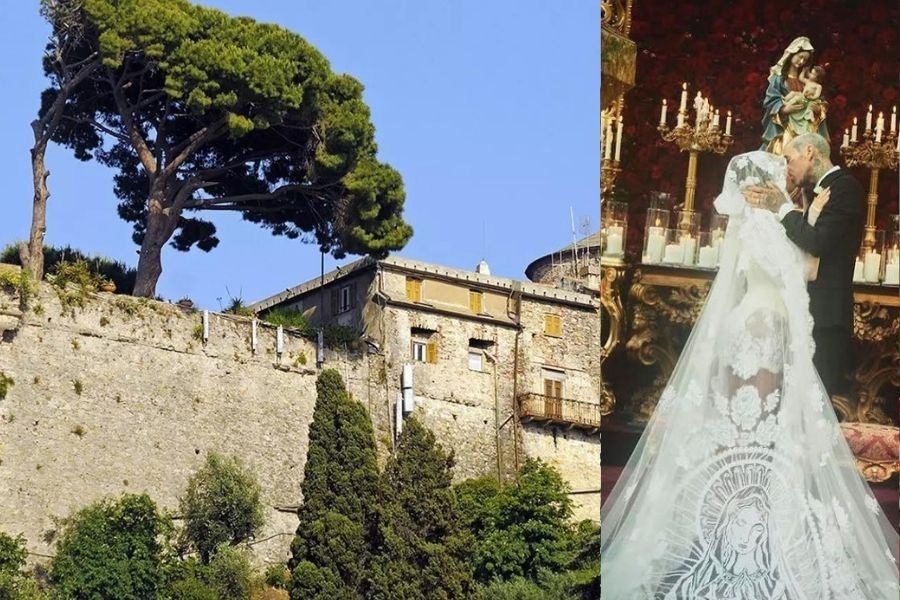 Kourtney Kardashian ‑ Travis Barker: Παραμυθένια η τελετή του γάμου τους σε κάστρο στην Ιταλία 