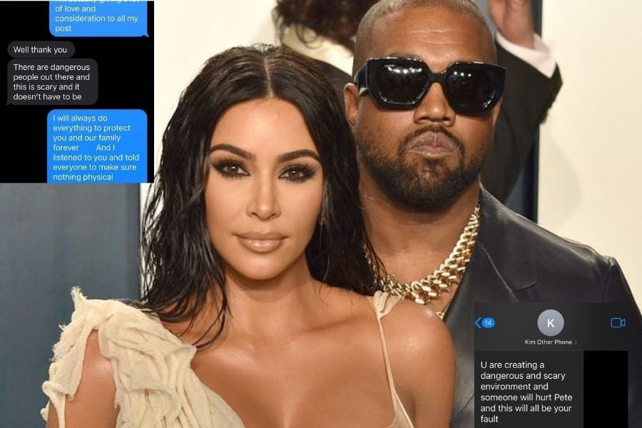 Αδιανόητο: Ο Kanye δημοσίευσε τον καυγά του με την Kim και μετά έστειλε ένα φορτηγό τριαντάφυλλα