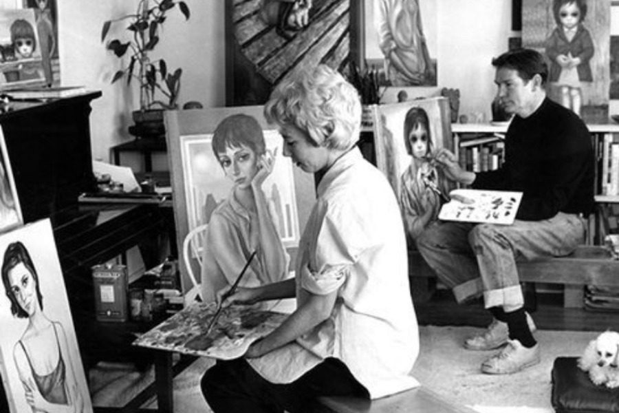Margaret Keane, η ζωγράφος που μήνυσε τον άντρα της για να αναγνωριστεί η δουλειά της