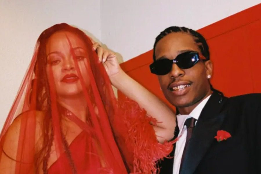 Η Rihanna παντρεύτηκε τον ASAP Rocky στο νέο του βίντεοκλιπ και το Twitter πήρε φωτιά