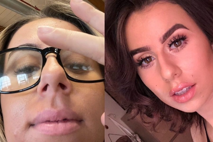 Before & After: H Julia Grandoni δείχνει πόσο μεγάλη διαφορά κάνει το σωστό μακιγιάζ