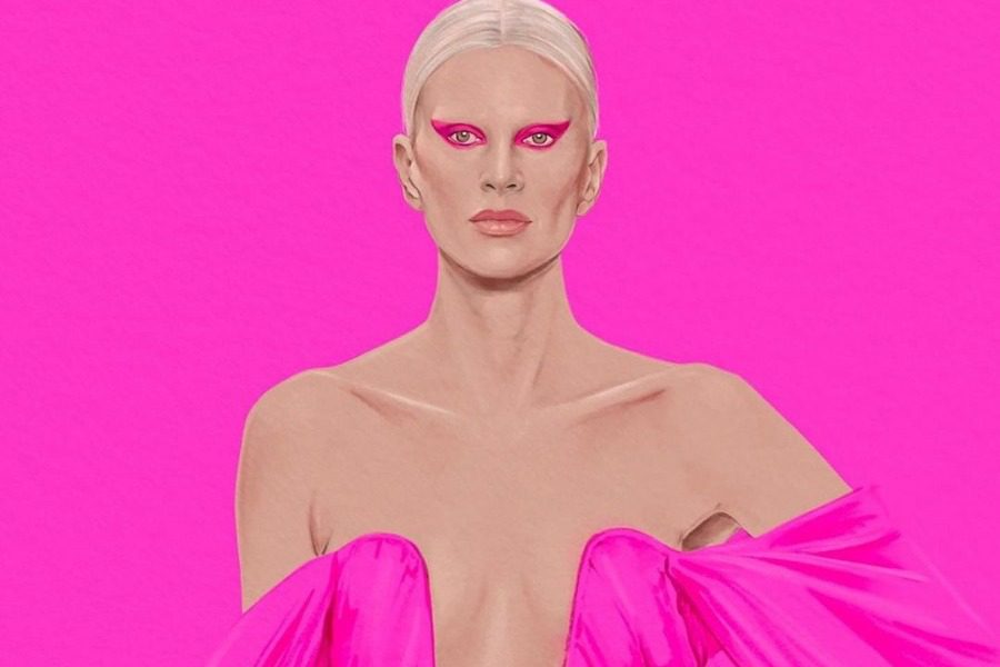 Valentino: Ιδέες για να αντιγράψεις το πιο pink μακιγιάζ της πασαρέλας