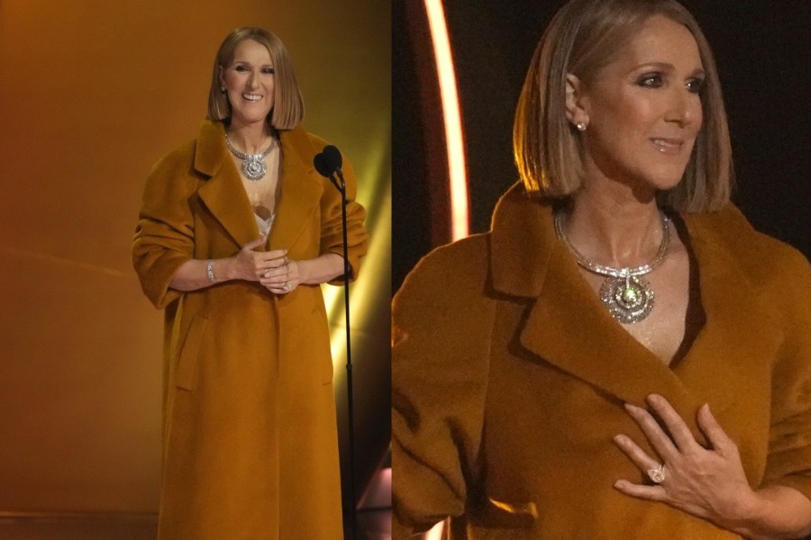 Grammys: Γιατί η Celine Dion εμφανίστηκε με παλτό