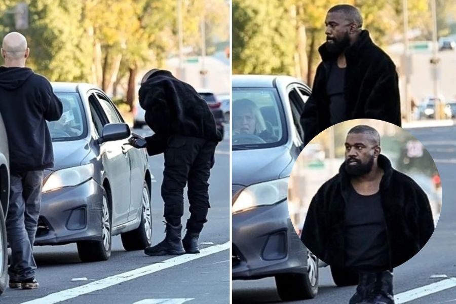 Χαμός με τον Kanye West: Αρπαξε κινητό από το χέρι γυναίκας και το έσπασε