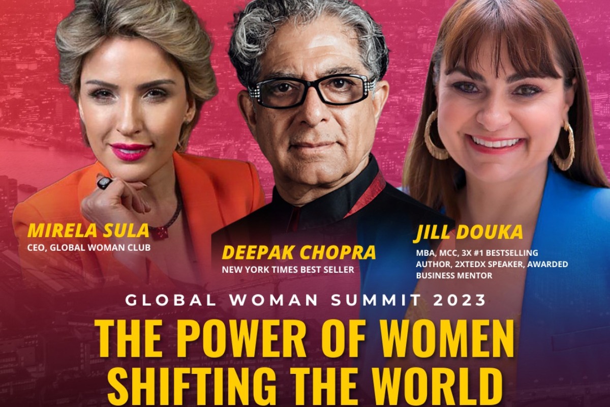 Τζιλ Δούκα: η 1η Ελληνίδα επιχειρηματίας που θα μοιραστεί τη σκηνή με τον Deepak Chopra