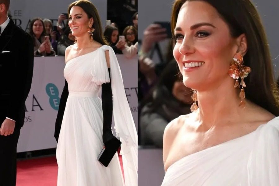 Η Kate Middleton φόρεσε σκουλαρίκια Zara στα βραβεία BAFTA