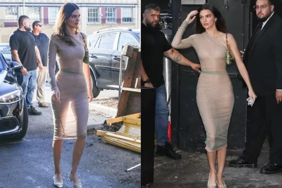 Απίθανη! Η Kendall Jenner με διάφανο φόρεμα που έριξε το ίντερνετ