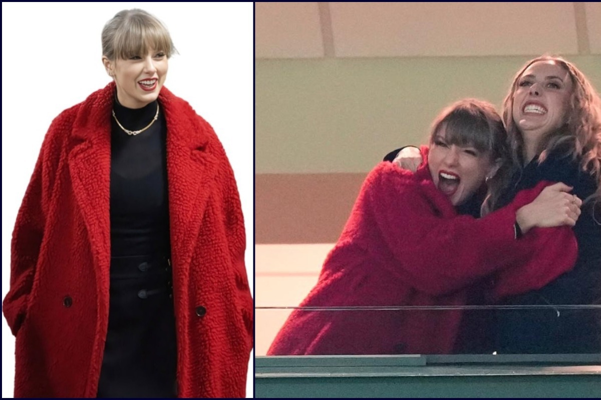 Λατρέψαμε το fluffy κατακόκκινο παλτό της Taylor Swift: Πού θα βρεις ολόιδιο σε τέλεια τιμή!
