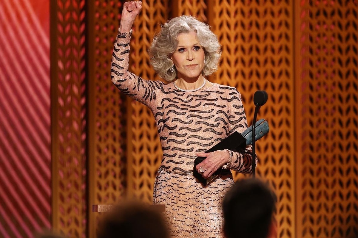 Η συγκλονιστική ομιλία της Jane Fonda στα SAG Awards 2025 που καταχειροκροτήθηκε