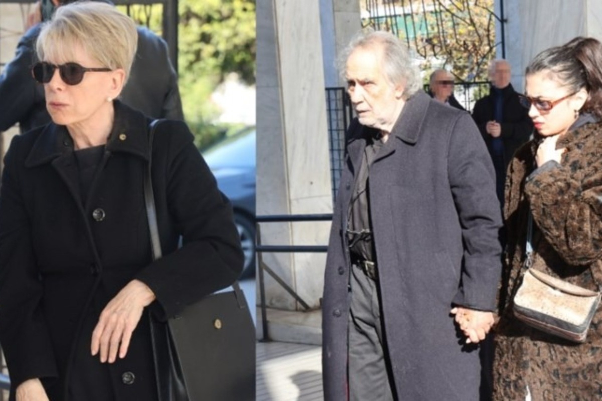 Κηδεία Σύλβας Ακρίτα: Βαθιά θλίψη στην κηδεία της ‑ Ο Κώστας και ο Παύλος Αρζόγλου στο πλευρό της Έλενας Ακρίτα