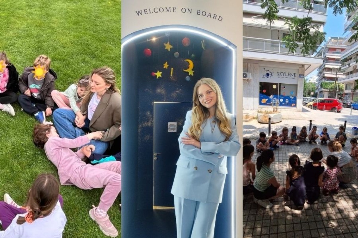 Η Ελένη έφτιαξε έναν γαλαξία για να χωρέσουν όλα τα παιδικά όνειρα