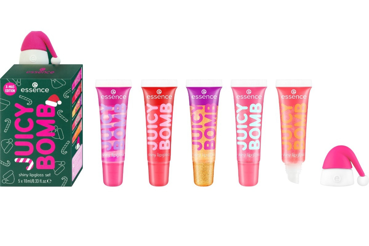 Ήρθε το σετ της essence με τα πιο juicy bomb shiny lipgloss!