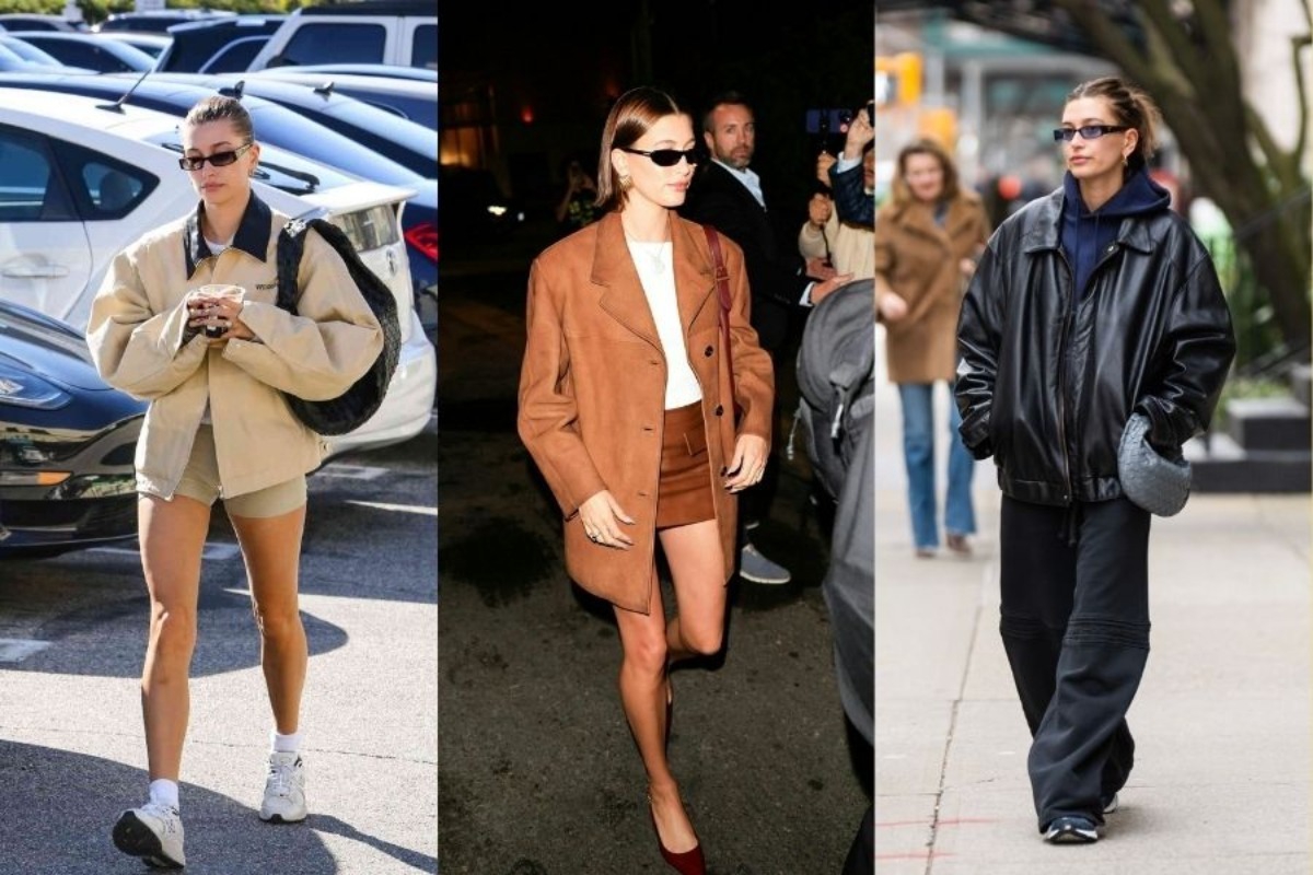 Η Hailey Bieber φόρεσε το πανωφόρι της άνοιξης ‑ Θα το βρεις στη ντουλάπα του μπαμπά σου