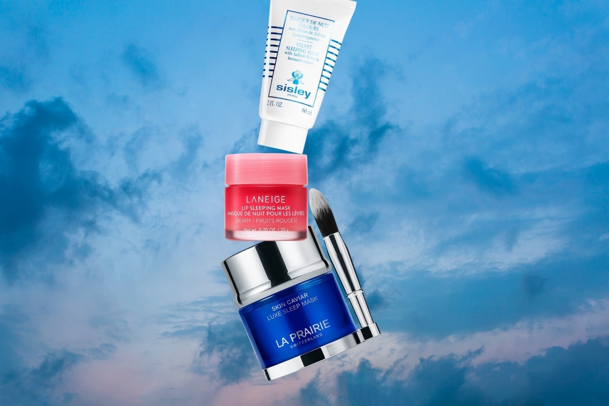 Top 4 sleeping masks για ξηρό δέρμα που ξυπνάει φρέσκο και λαμπερό