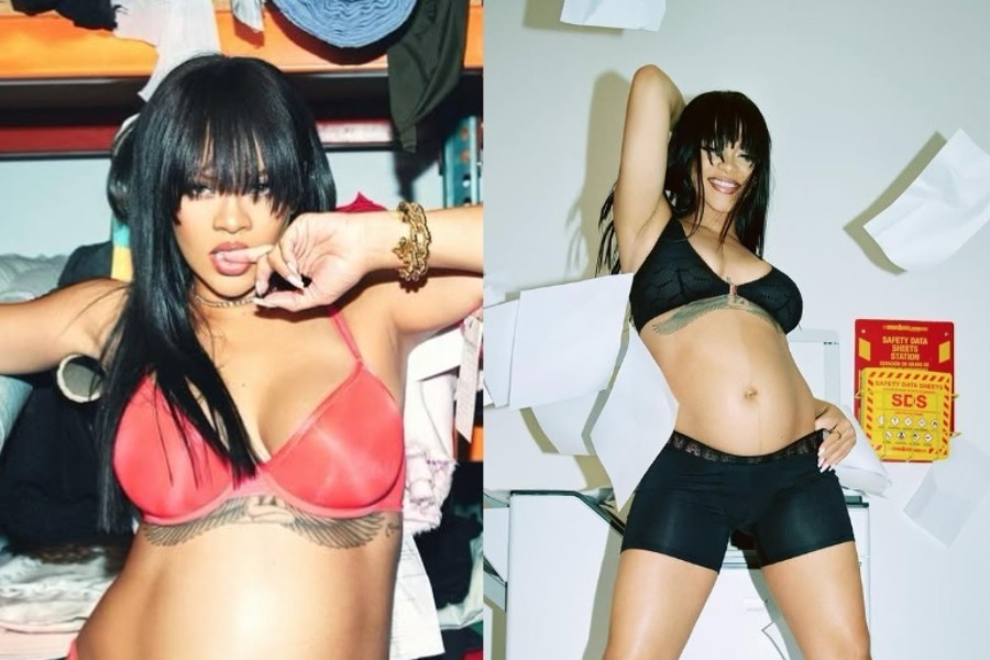 Έγκυος η Rihanna: Μόλις έκανε την πρώτη της εκκεντρική εμφάνιση