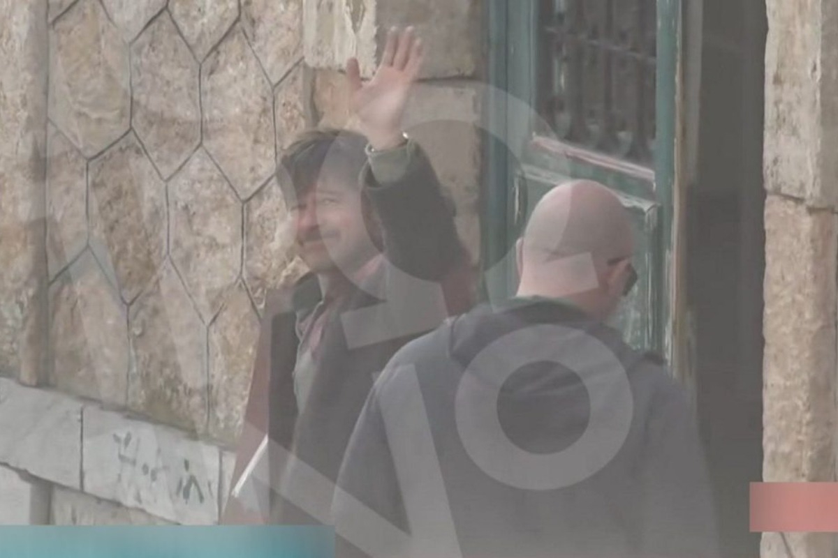 Μπραντ Πιτ: Τα πρώτα πλάνα από τα γυρίσματα στη Χαλκίδα