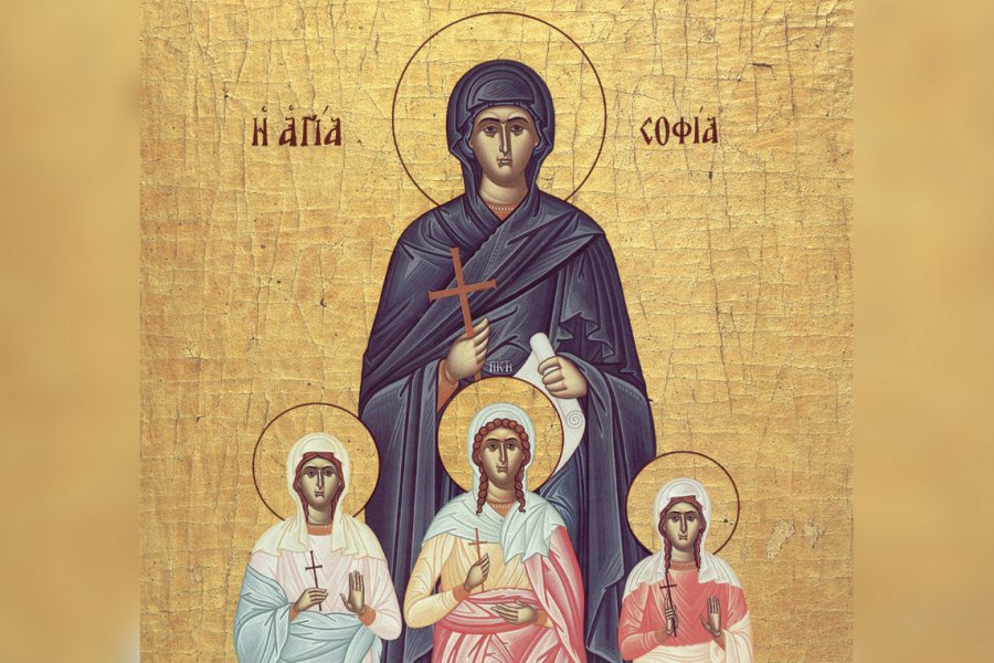 Εορτολόγιο 17 Σεπτεμβρίου: Γιορτάζει η Σοφία ‑ Πόσων ετών ήταν οι κόρες της όταν μαρτύρησαν
