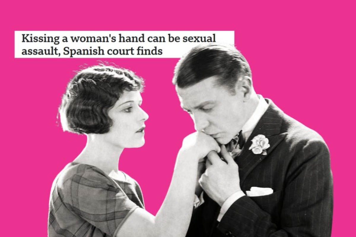 Γιατί το χειροφίλημα μπορεί να θεωρηθεί σeξουαλική επίθεση στην Ισπανία;